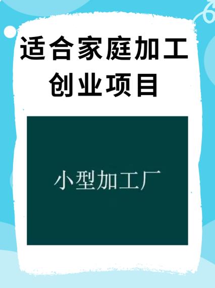 1000元家庭创业项目_在家创业致富小项目_明年好的小本致富点子