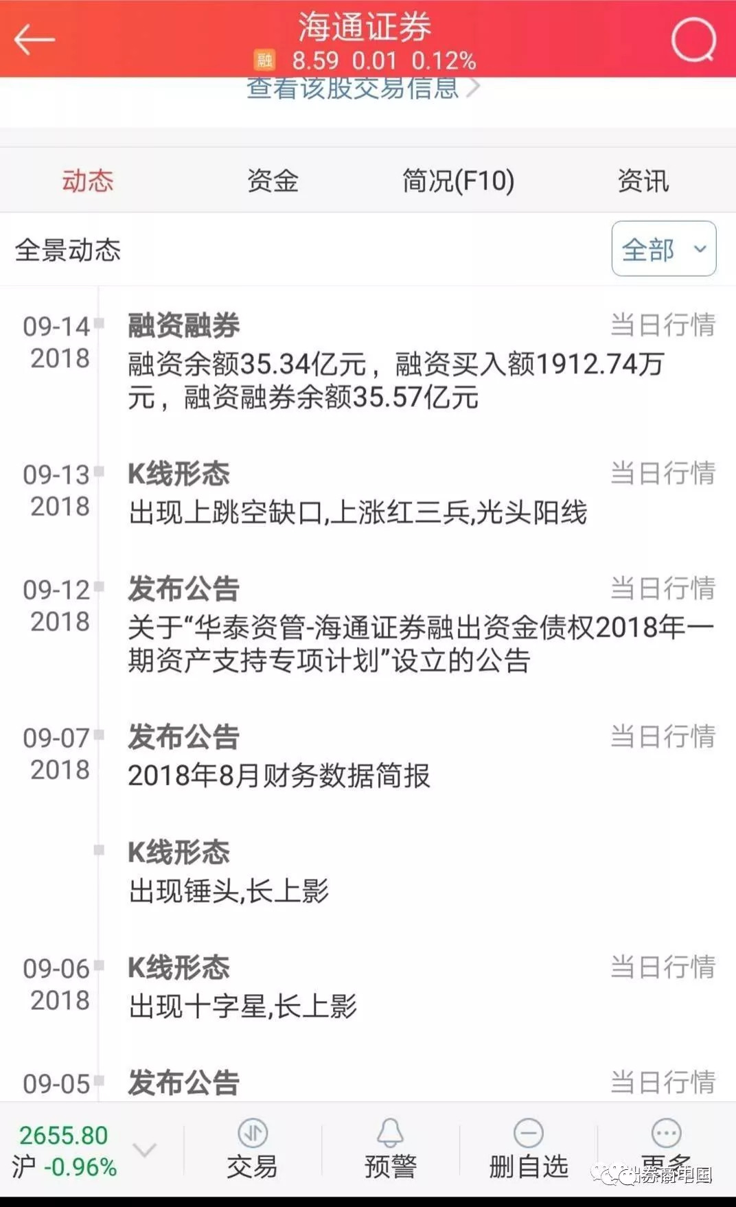 东海证券手机_信息流页面布局_券商APP首页设计
