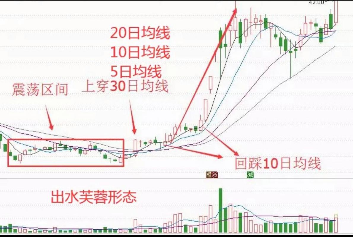 expma粘合选股公式_放量阳线突破均线系统_一阳穿多线