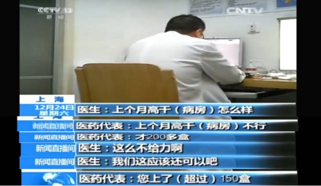 央视医药代表回扣调查_高回扣下的高药价_药品中标价后医药代表要干嘛