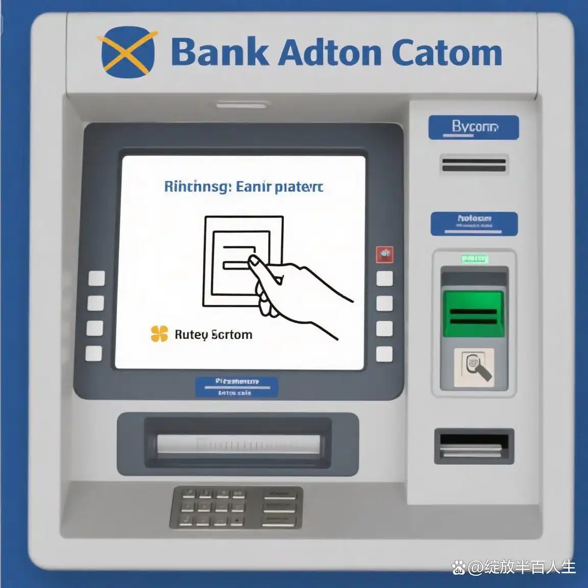 自动存款机存钱指南，含建设银行atm机插卡及输密码步骤